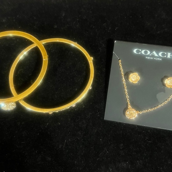 Coach Rhinestone Jewelry bundle - Picture 1 of 9